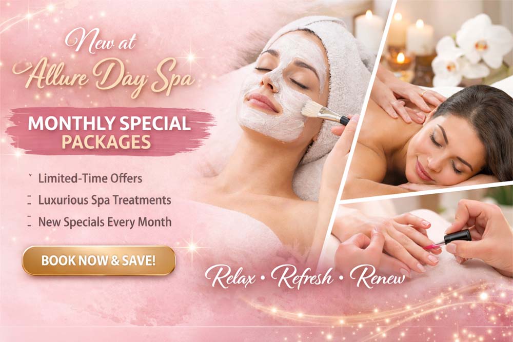 Image showing Introducing Monthly Special Packages at Allure Day Spa.